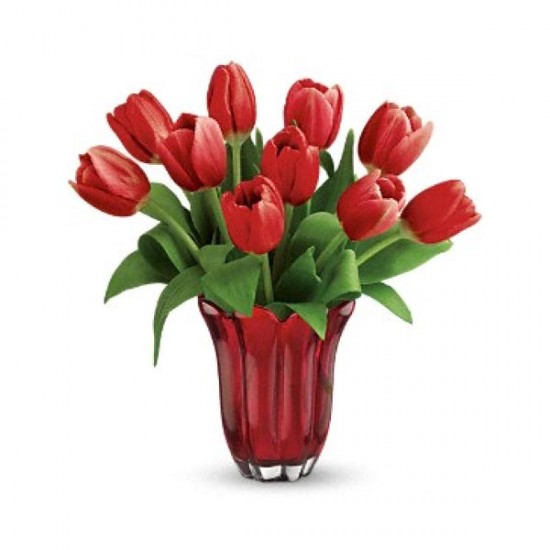 Kissed By Tulips Bouquet 